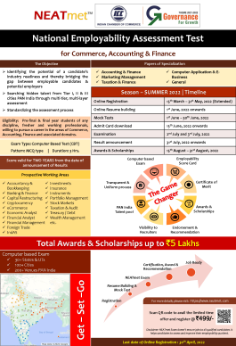 NEATmet - Poster (Commerce, Accounting & Finance) - Extended